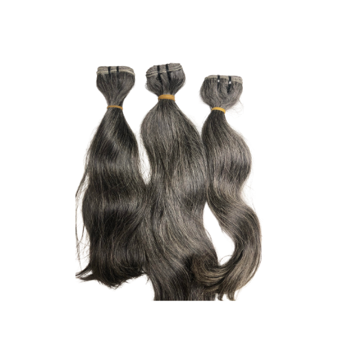 Raw Cambodian- Salt & Pepper Natural Wave